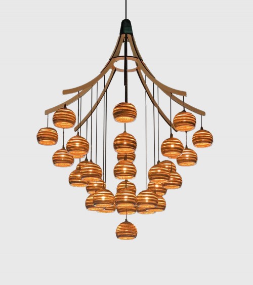 Lustre 8 bras / 33 novas 180